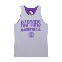 Toronto Raptors Hardwood Classics Reversible Mesh Practice Jersey Purple/White - NBA