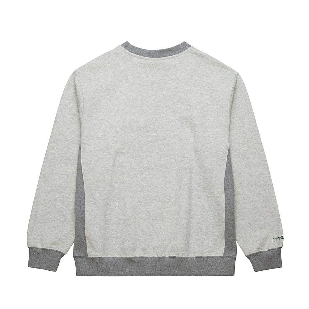Boston Celtics Vintage Logo Pullover Sweatshirt Heather Gray - NBA