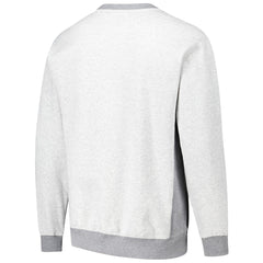Milwaukee Bucks Vintage Logo Pullover Sweatshirt Heather Gray - NBA