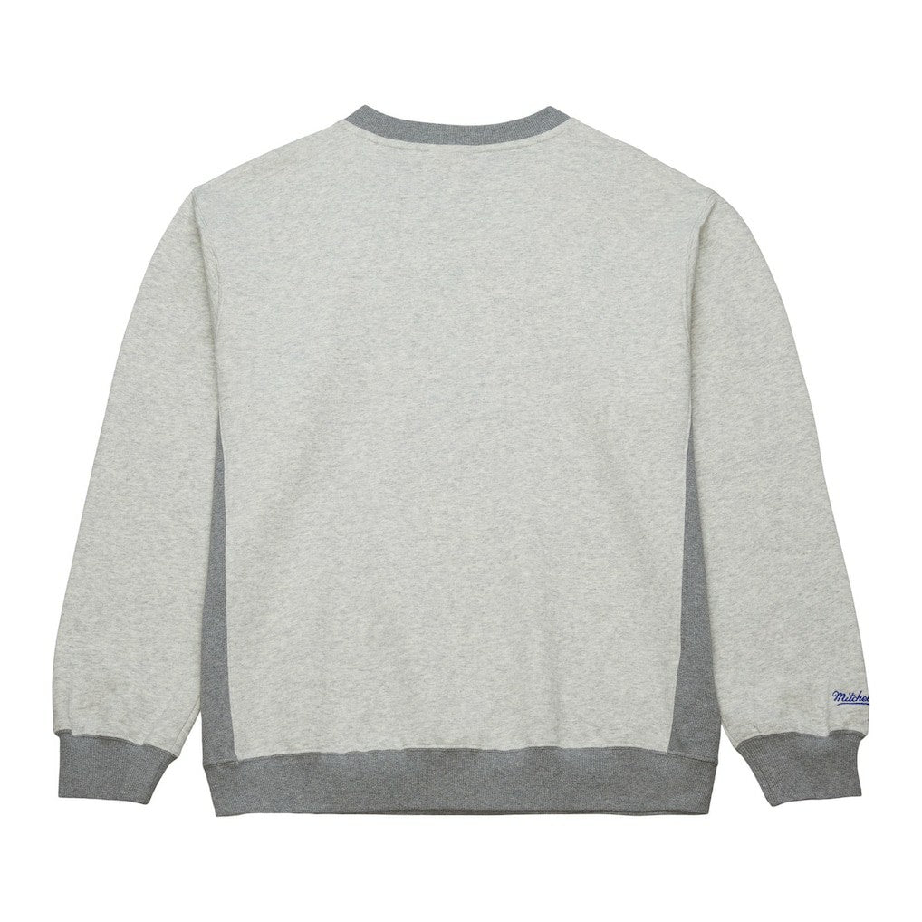 Denver Nuggets Vintage Logo Pullover Sweatshirt Heather Gray - NBA