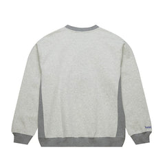 Philadelphia 76ers Vintage Logo Pullover Sweatshirt Heather Gray - NBA