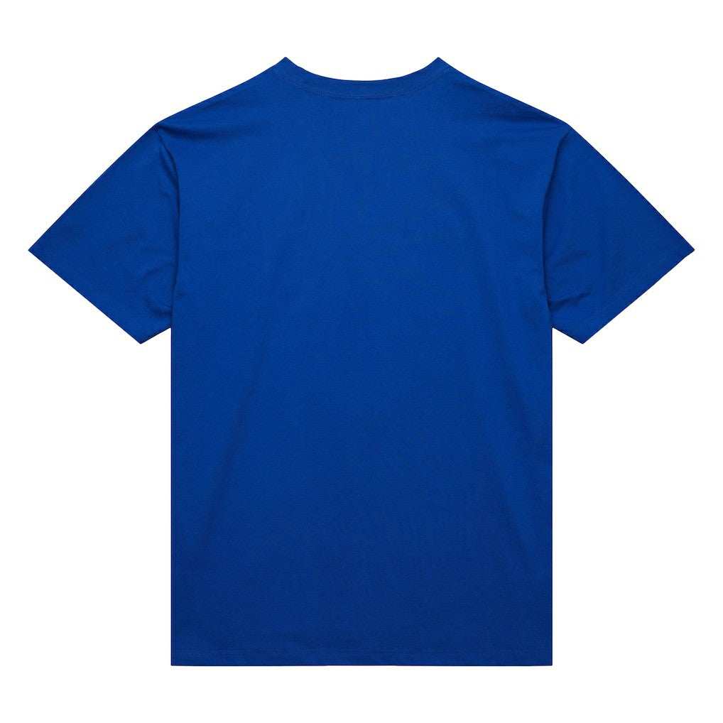 New York Knicks Hardwood Classics Neon Nights Premium T-Shirt Blue - NBA