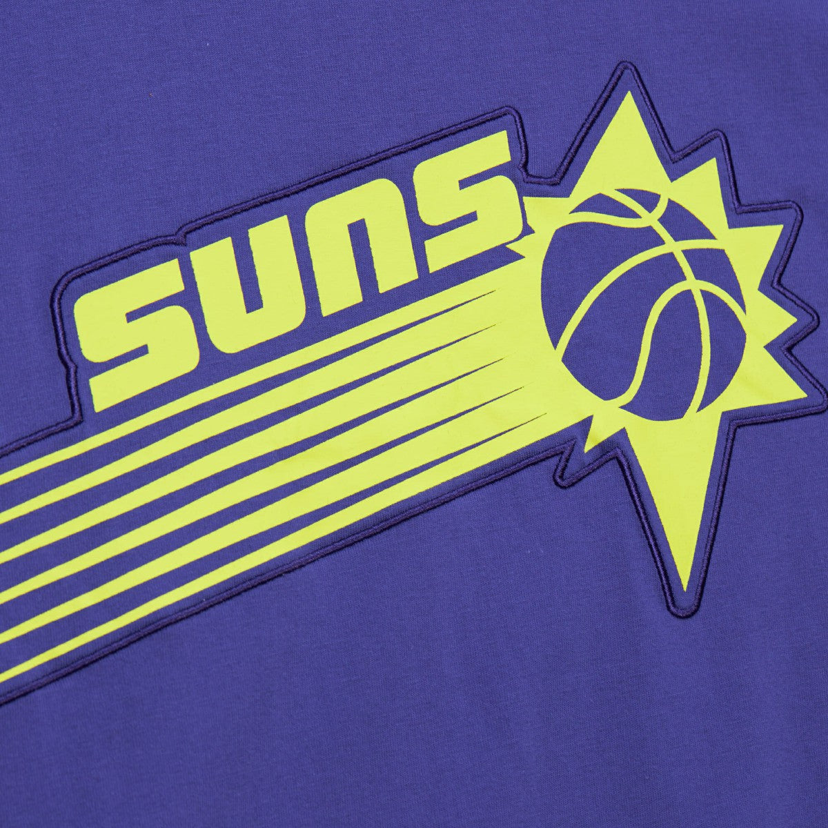 Phoenix Suns Hardwood Classics Neon Nights Premium T-Shirt Purple - NBA