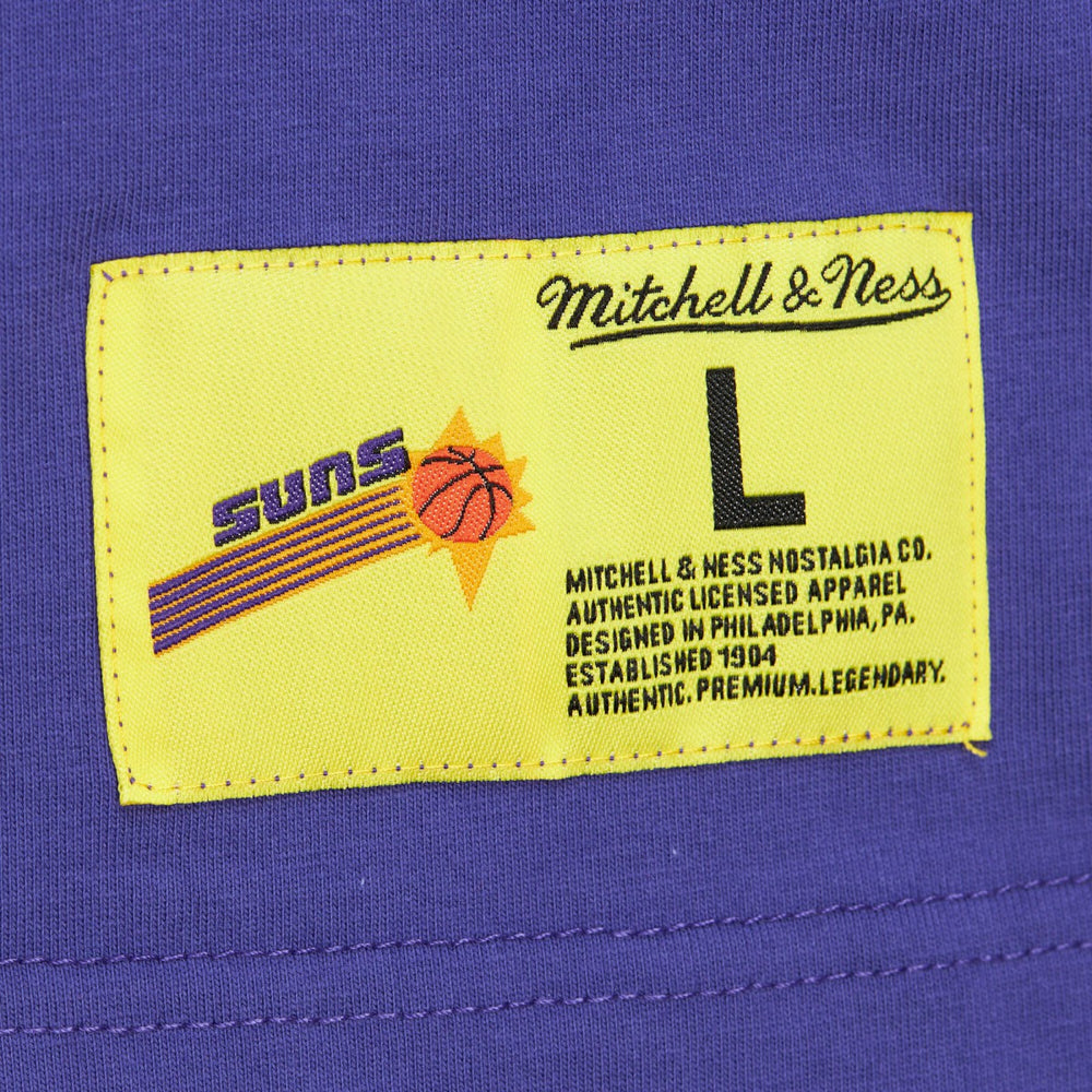 Phoenix Suns Hardwood Classics Neon Nights Premium T-Shirt Purple - NBA