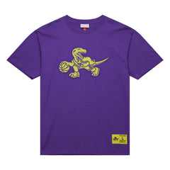 Toronto Raptors Hardwood Classics Neon Nights Premium T-Shirt Raptors Purple - NBA