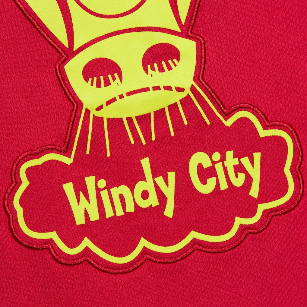 Chicago Bulls Hardwood Classics Neon Nights Premium T-Shirt Red - NBA