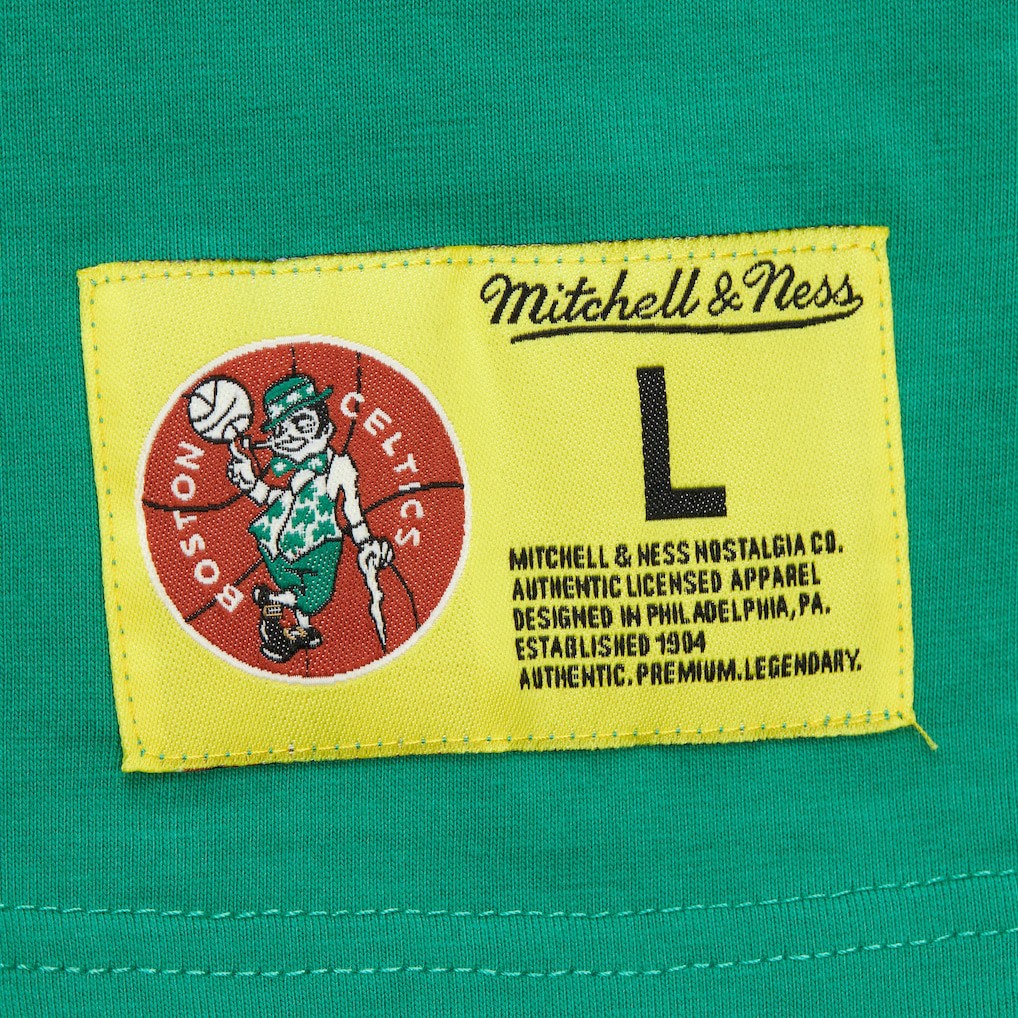 Boston Celtics Hardwood Classics Neon Nights Premium T-Shirt Kelly Green - NBA