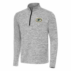 Green Bay Packers Antigua Cause Quarter-Zip Top Charcoal | NFL