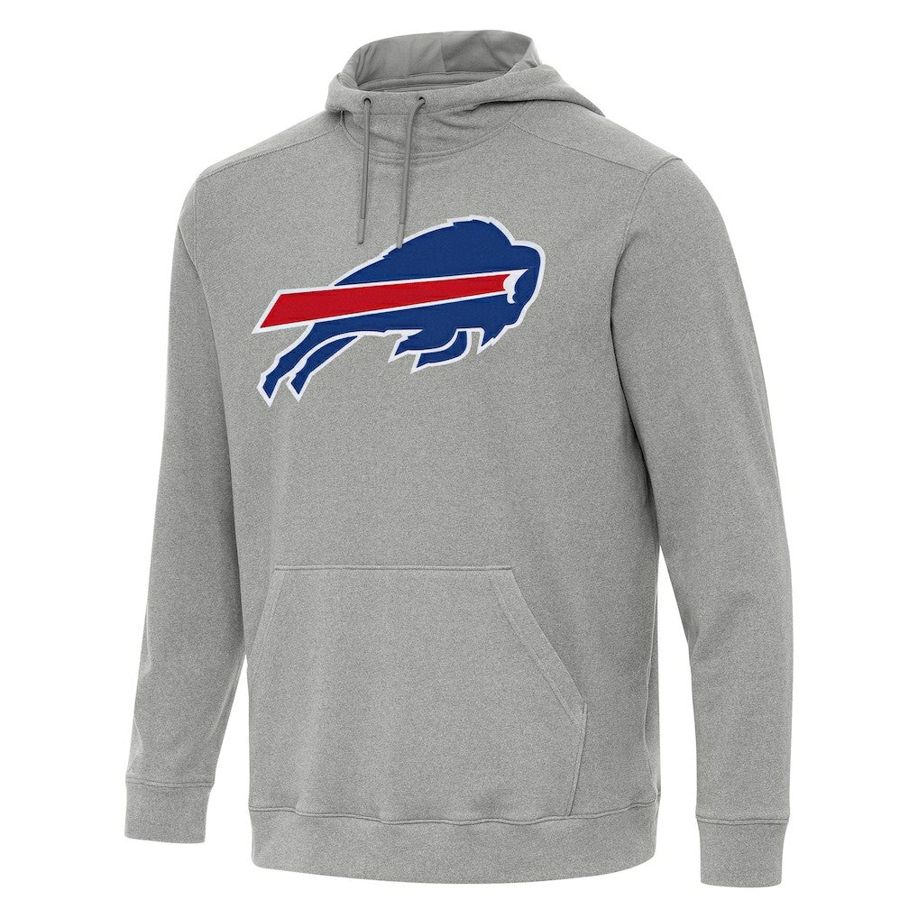 Buffalo Bills Antigua Cloud Pullover Hoodie Heather Gray | NFL