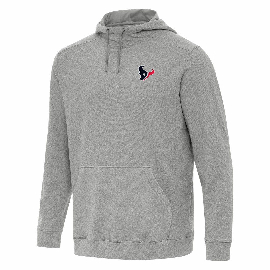 Houston Texans Antigua Cloud Pullover Hoodie Heather Gray | NFL