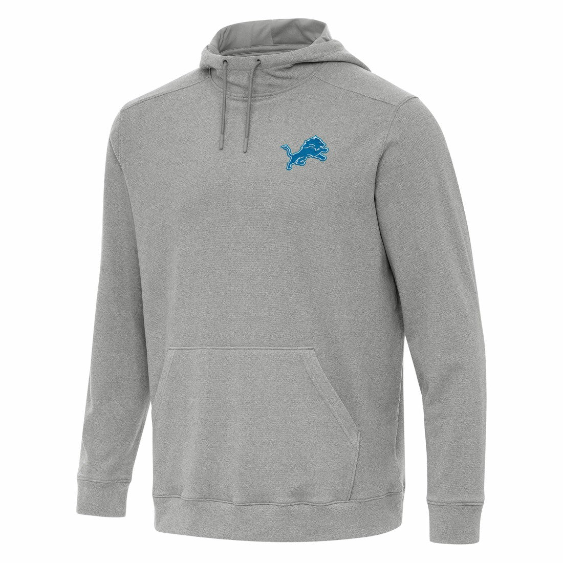 Detroit Lions Antigua Cloud Pullover Hoodie Heather Gray | NFL