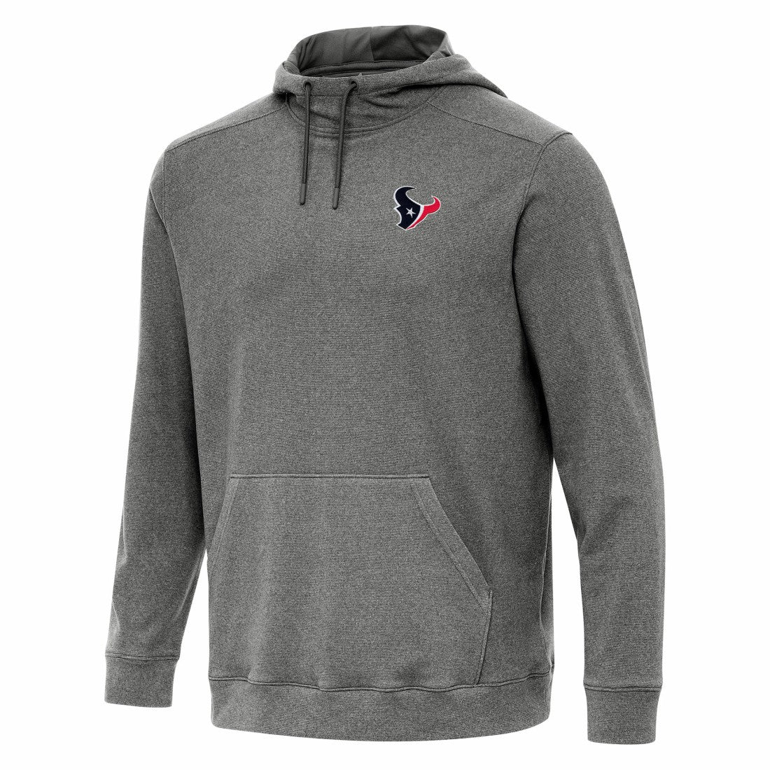 Houston Texans Antigua Cloud Pullover Hoodie Heather Black | NFL