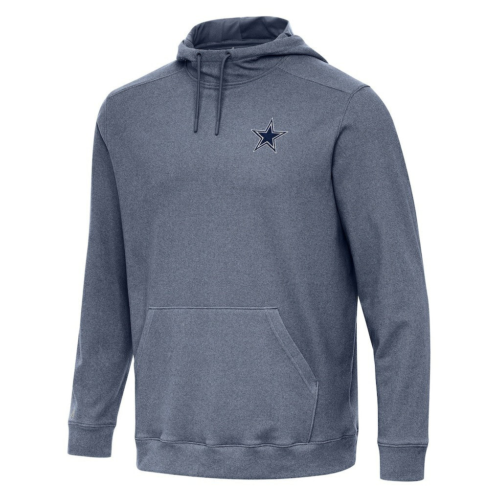Dallas Cowboys Antigua Cloud Pullover Hoodie Heather Navy | NFL
