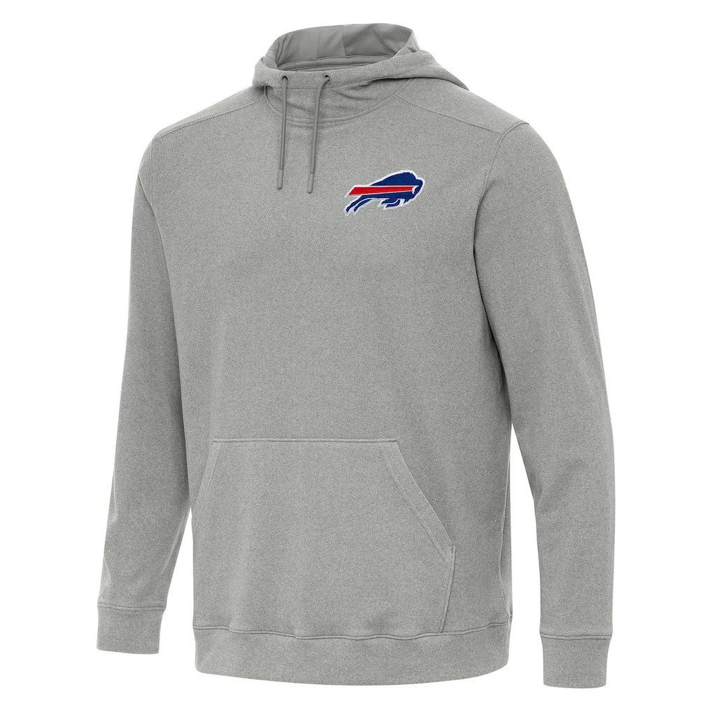 Buffalo Bills Antigua Cloud Pullover Hoodie Heather Gray | NFL