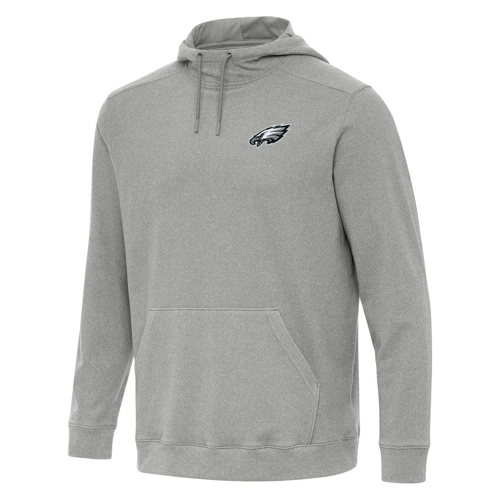 Philadelphia Eagles Antigua Cloud Pullover Hoodie Heather Gray | NFL