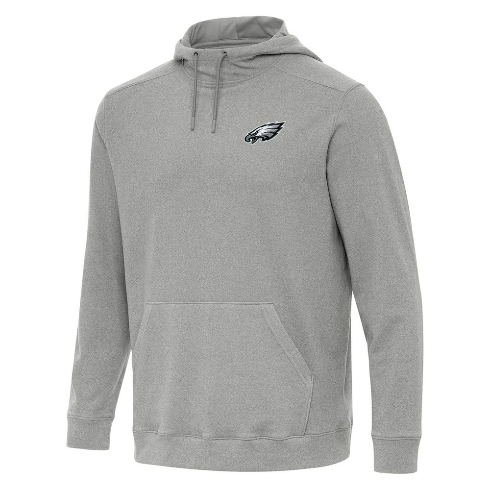 Philadelphia Eagles Antigua Cloud Pullover Hoodie Heather Gray | NFL