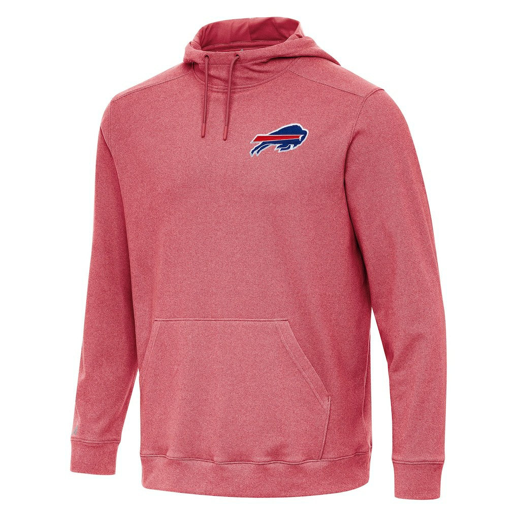 Buffalo Bills Antigua Cloud Pullover Hoodie Heather Red | NFL