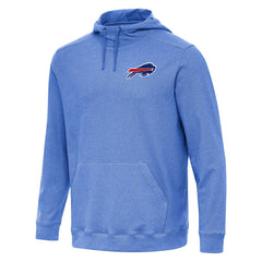 Buffalo Bills Antigua Cloud Pullover Hoodie Heather Royal | NFL