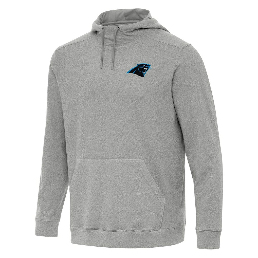 Carolina Panthers Antigua Cloud Pullover Hoodie Heather Gray | NFL