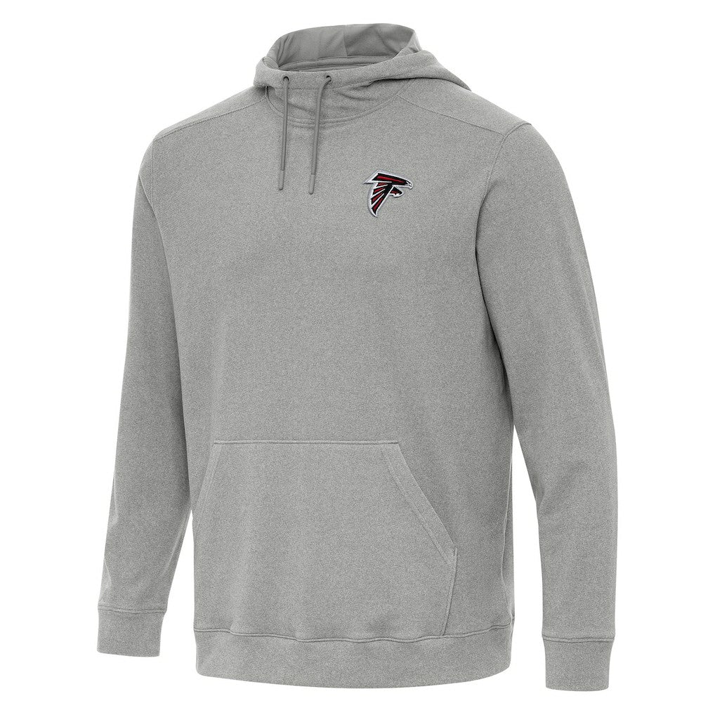Atlanta Falcons Antigua Cloud Pullover Hoodie Heather Gray | NFL