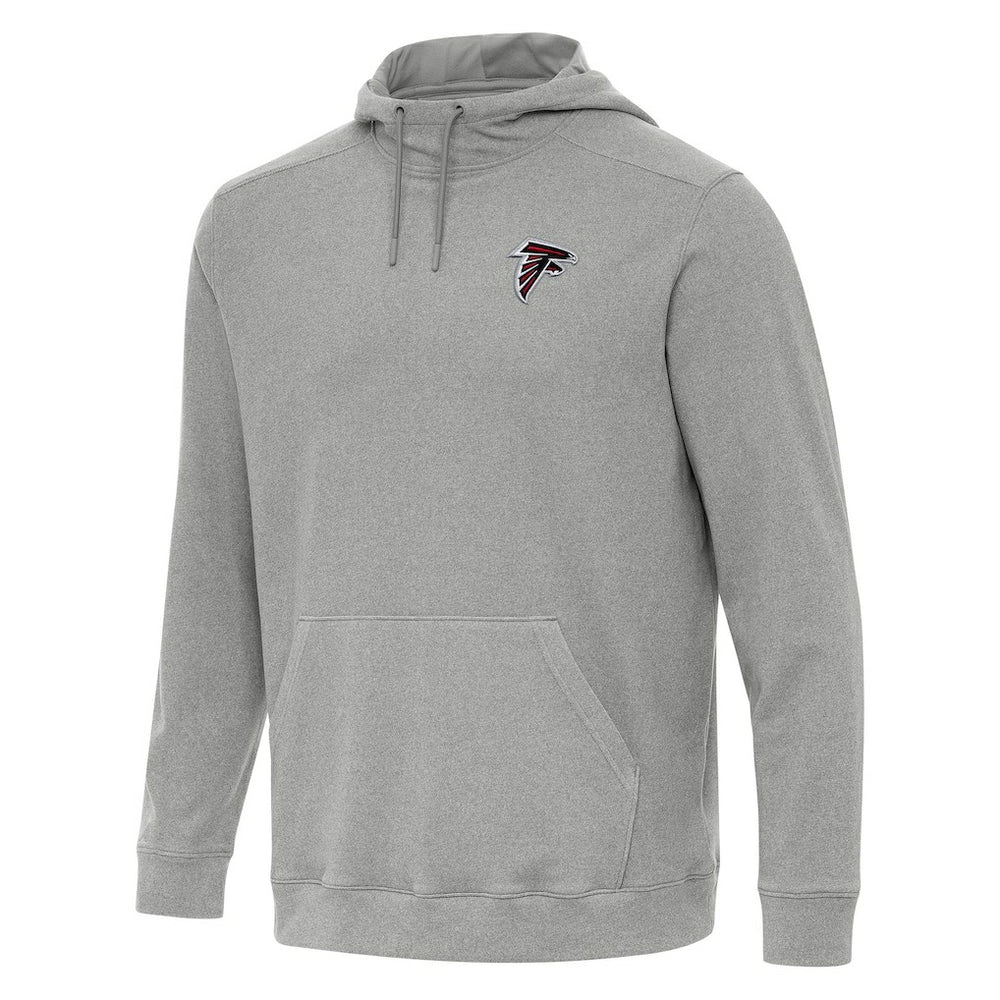 Atlanta Falcons Antigua Cloud Pullover Hoodie Heather Gray | NFL