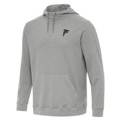 Atlanta Falcons Antigua Cloud Pullover Hoodie Heather Gray | NFL