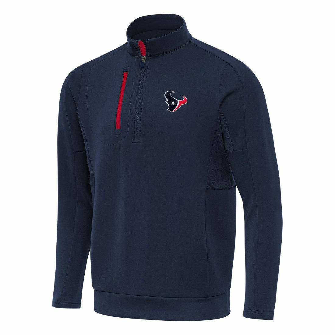 Houston Texans Antigua Generation Quarter-Zip Pullover Top Navy | NFL