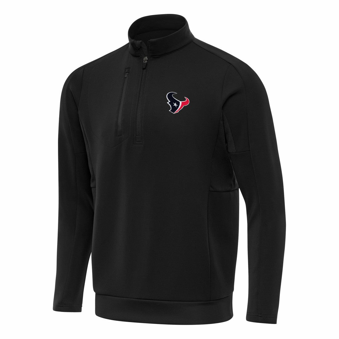 Houston Texans Antigua Generation Quarter-Zip Pullover Top Black | NFL