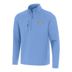 Los Angeles Chargers Antigua Insider Quarter-Zip Pullover Top Powder Blue | NFL