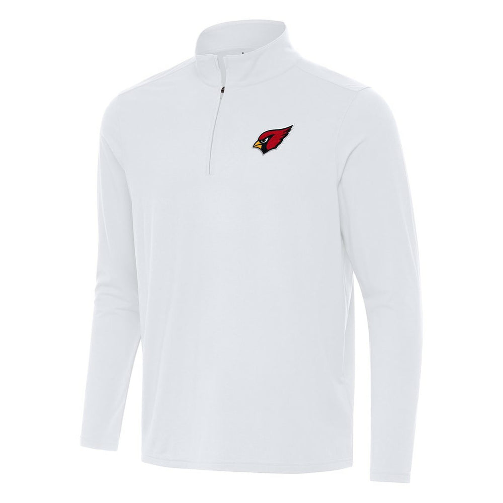 Arizona Cardinals Antigua Intent Quarter-Zip Pullover Top White | NFL