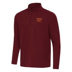 Washington Commanders Antigua Intent Quarter-Zip Pullover Top Burgundy | NFL