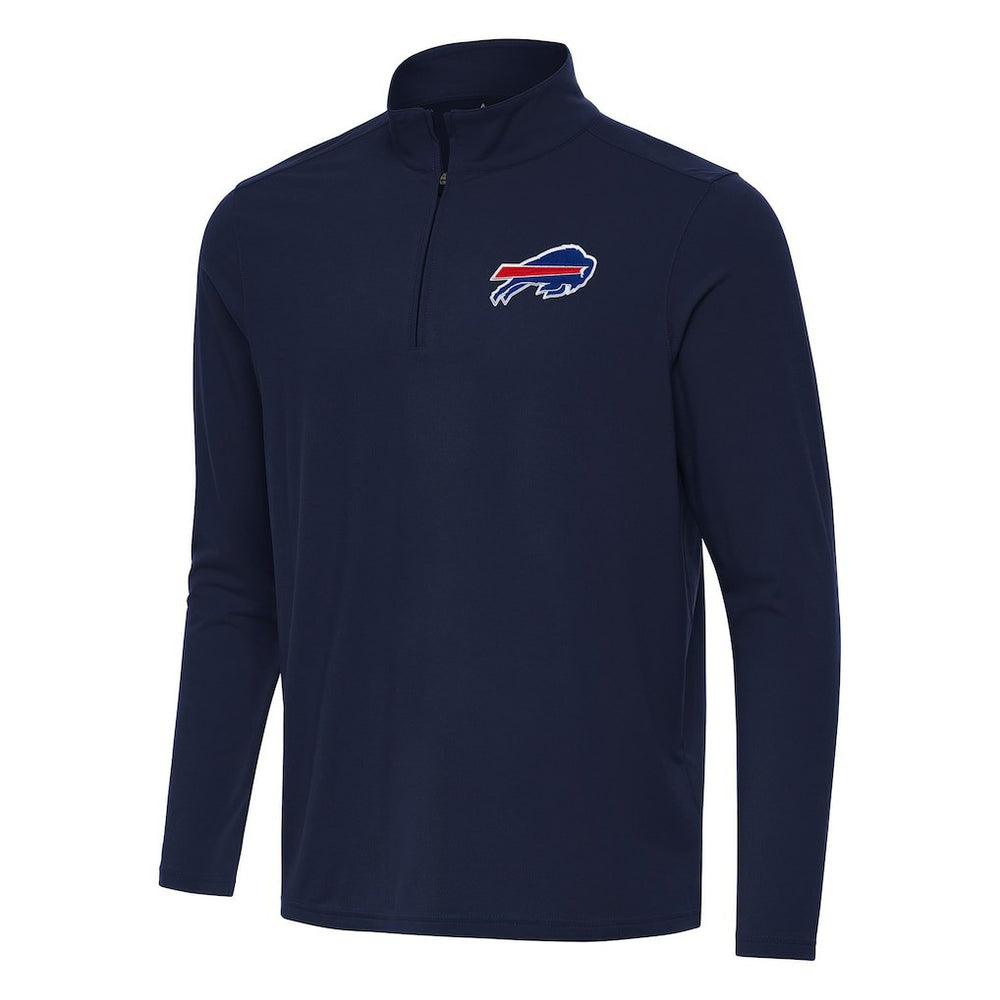 Buffalo Bills Antigua Intent Quarter-Zip Pullover Top Navy | NFL