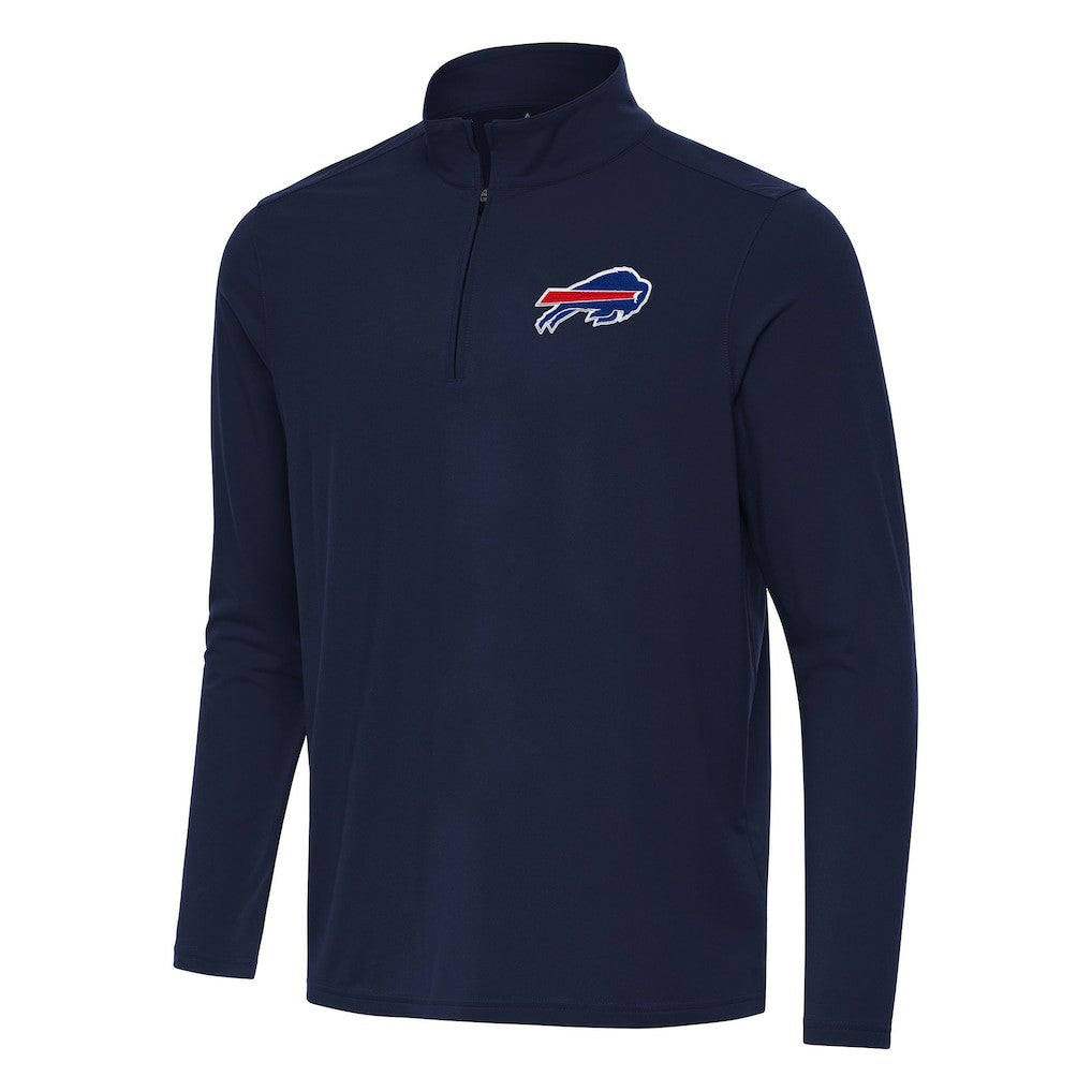 Buffalo Bills Antigua Intent Quarter-Zip Pullover Top Navy | NFL