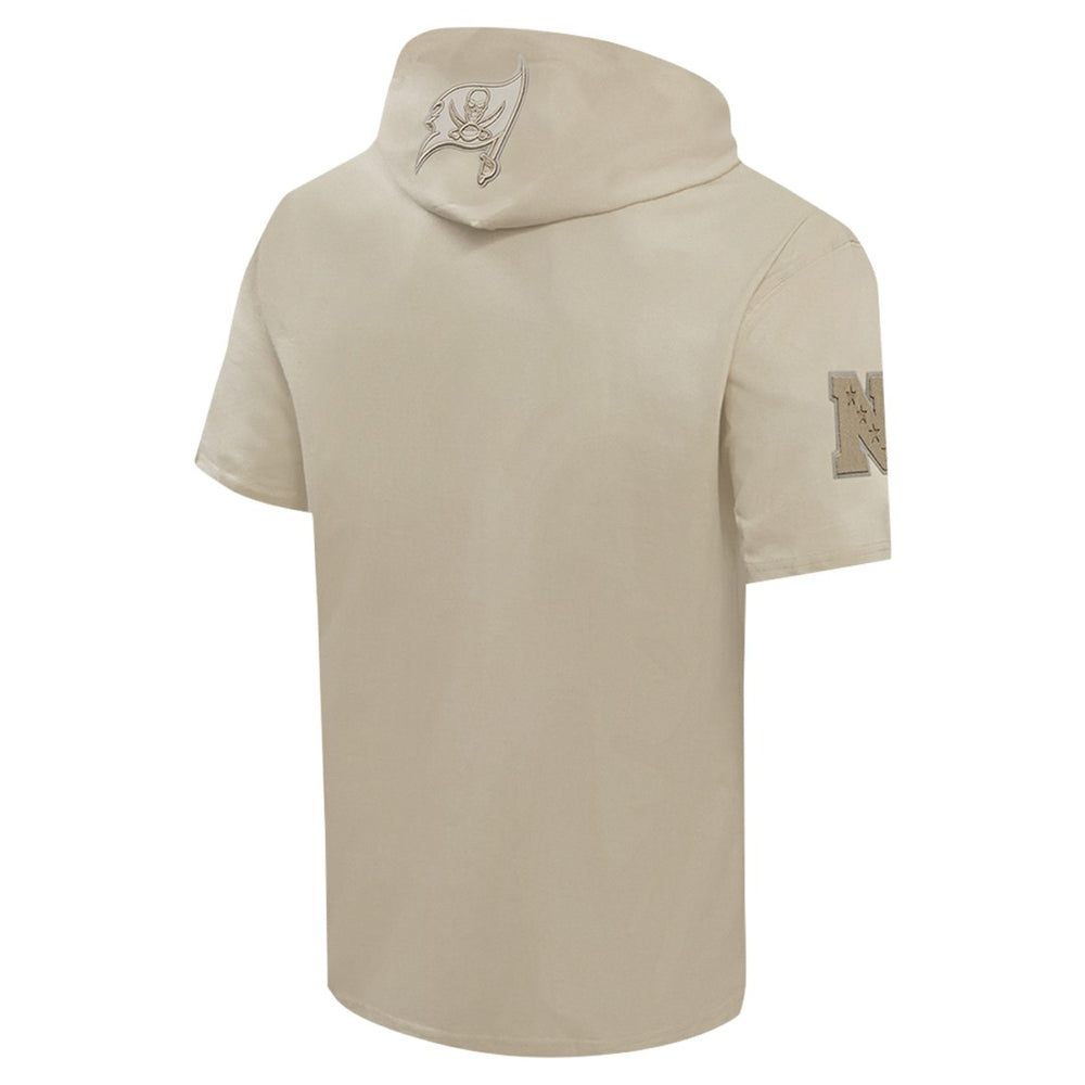 Tampa Bay Buccaneers Pro Standard Neutrals Capsule Short Sleeve Pullover Hoodie Tan | NFL