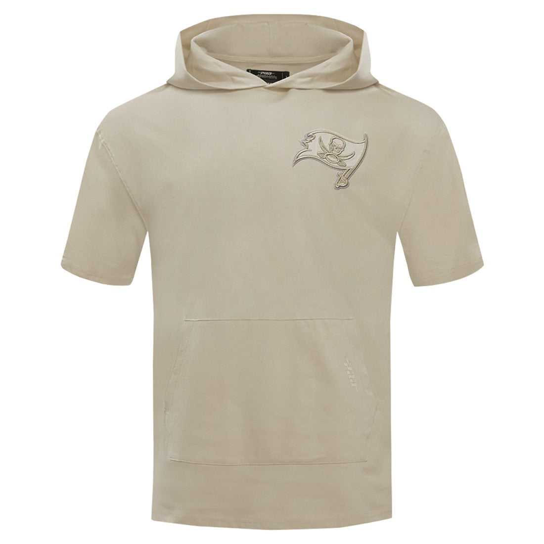 Tampa Bay Buccaneers Pro Standard Neutrals Capsule Short Sleeve Pullover Hoodie Tan | NFL