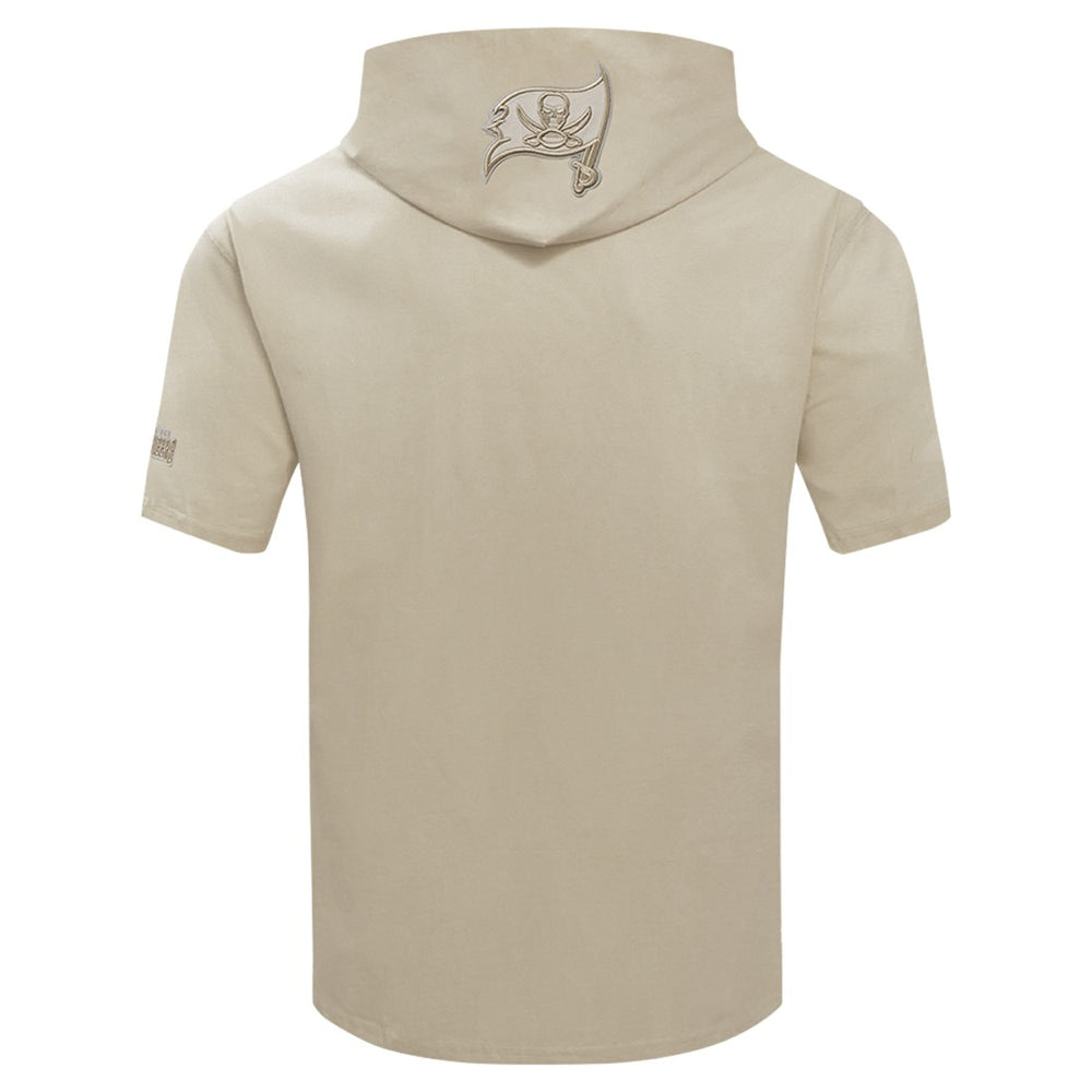 Tampa Bay Buccaneers Pro Standard Neutrals Capsule Short Sleeve Pullover Hoodie Tan | NFL