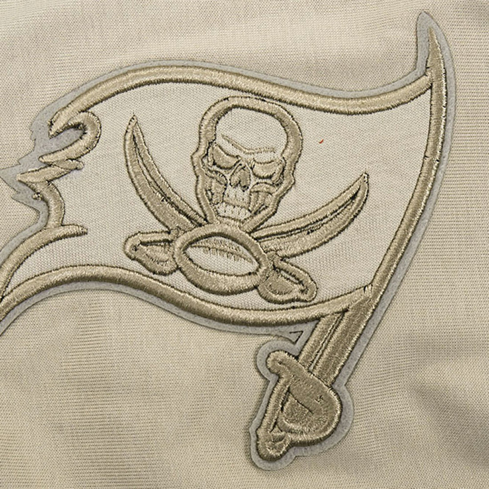 Tampa Bay Buccaneers Pro Standard Neutrals Capsule Short Sleeve Pullover Hoodie Tan | NFL