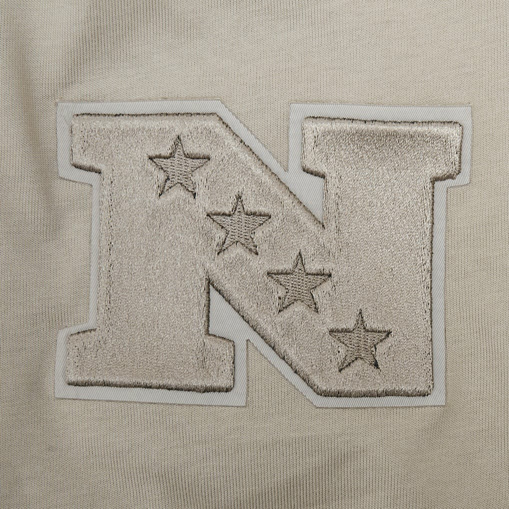 Chicago Bears Pro Standard Neutrals Capsule Short Sleeve Pullover Hoodie Tan | NFL