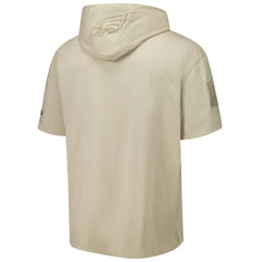 Philadelphia Eagles Pro Standard Neutrals Capsule Short Sleeve Pullover Hoodie Tan | NFL