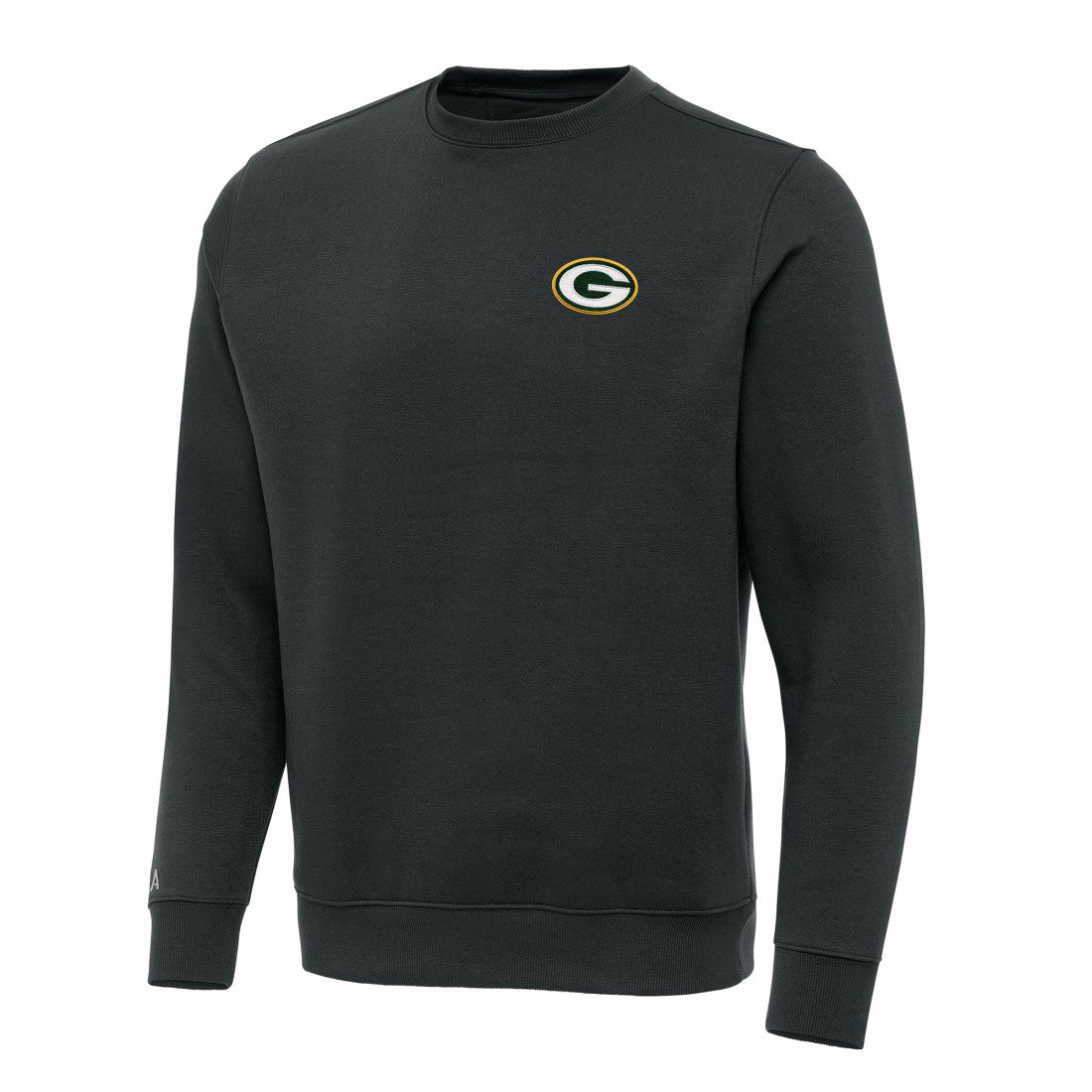 Green Bay Packers Antigua Victory Pullover Sweatshirt Charcoal | NFL