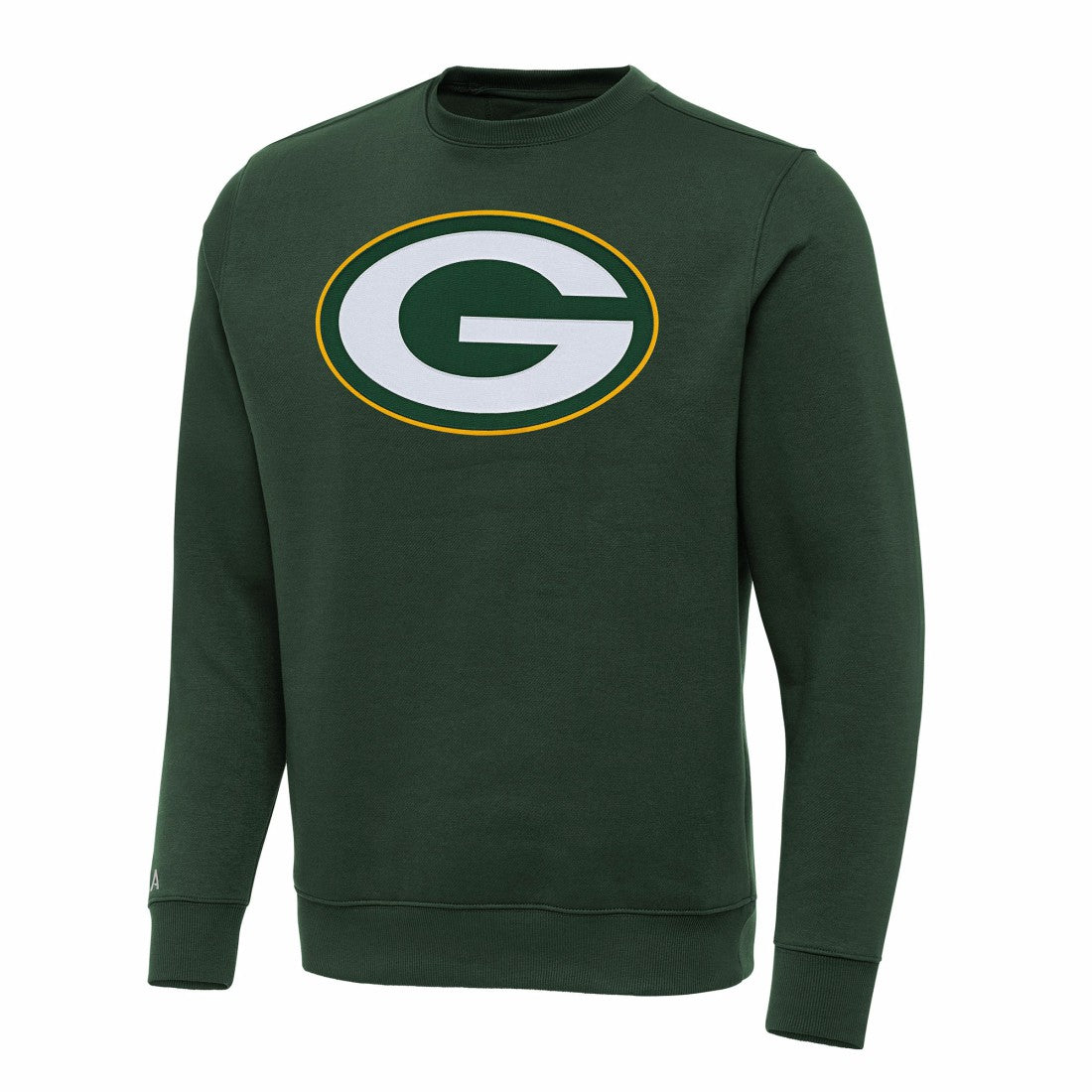 Green Bay Packers Antigua Victory Pullover Sweatshirt Hunter Green | NFL