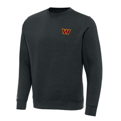 Washington Commanders Antigua Victory Pullover Sweatshirt Charcoal | NFL