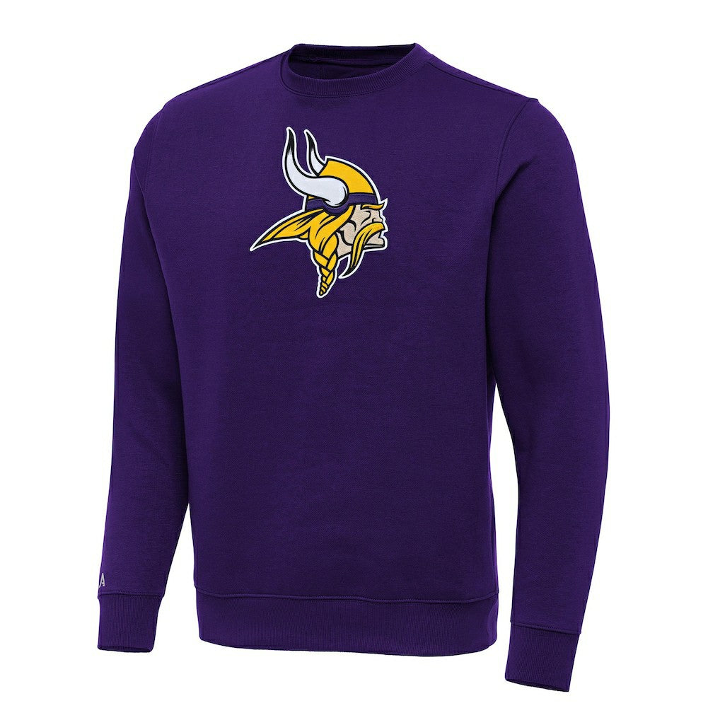Minnesota Vikings Antigua Victory Pullover Sweatshirt Purple | NFL