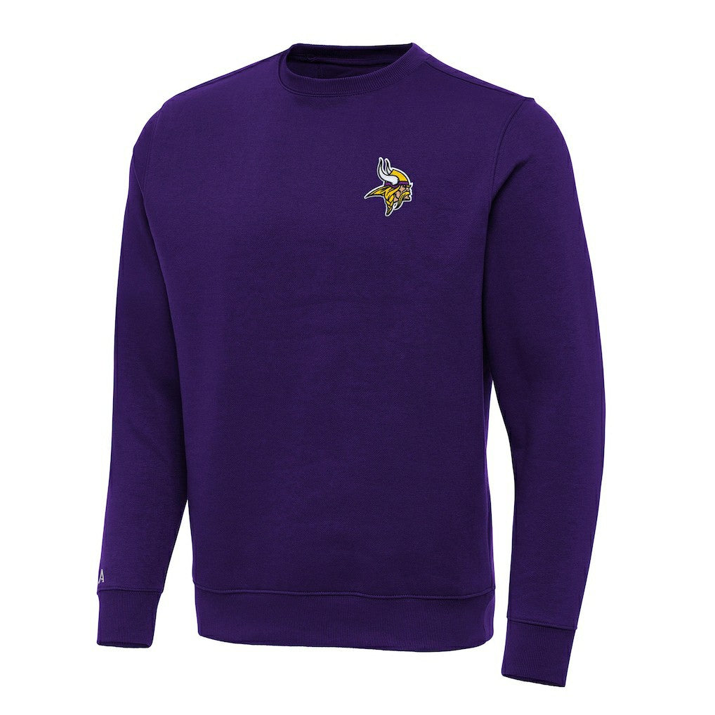 Minnesota Vikings Antigua Victory Pullover Sweatshirt Purple | NFL