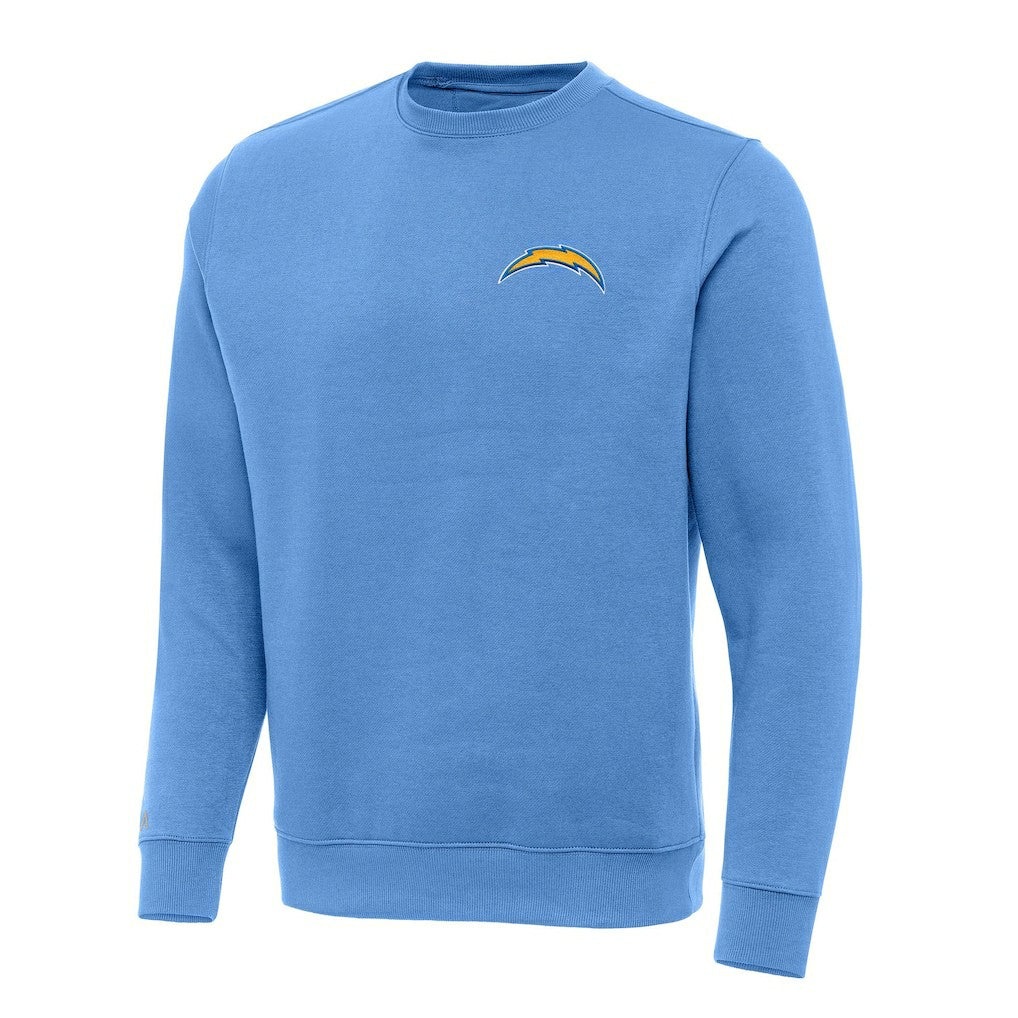 Los Angeles Chargers Antigua Victory Pullover Sweatshirt Powder Blue | NFL
