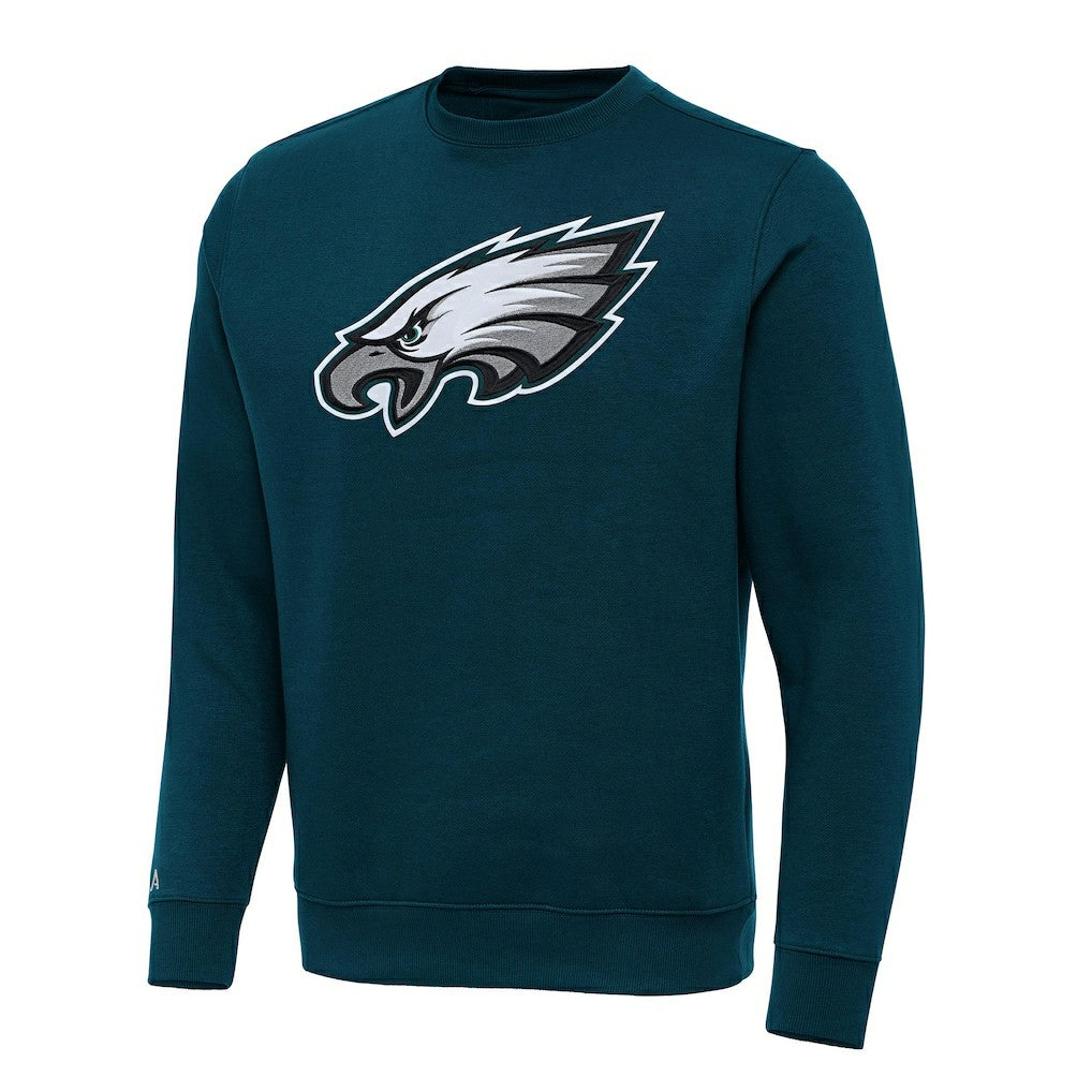Philadelphia Eagles Antigua Victory Pullover Sweatshirt Teal | NFL