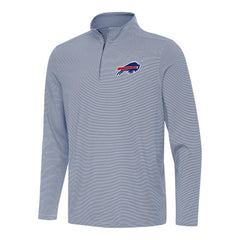 Buffalo Bills Antigua Twine Quarter-Zip Jacket Navy/White | NFL