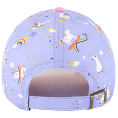 Houston Texans '47 Girls Preschool Unicorn Clean Up Adjustable Hat Lavender | 47 brand
