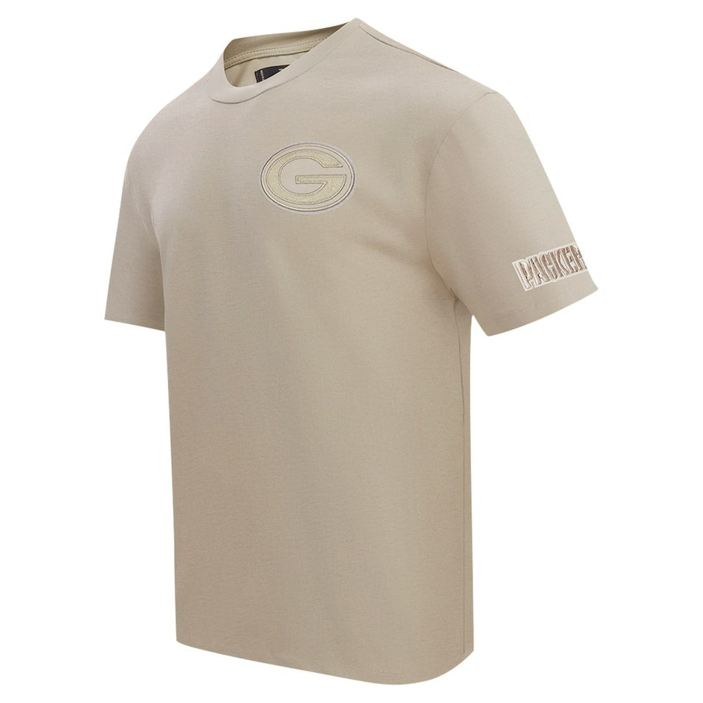 Green Bay Packers Pro Standard Drop Shoulder T-Shirt Tan | NFL
