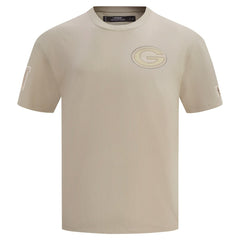 Green Bay Packers Pro Standard Drop Shoulder T-Shirt Tan | NFL